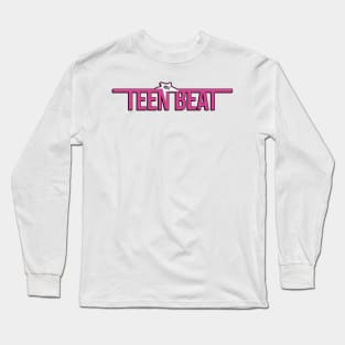 TEEN BEAT 90s Teen Idol Magazine Fan Art Long Sleeve T-Shirt